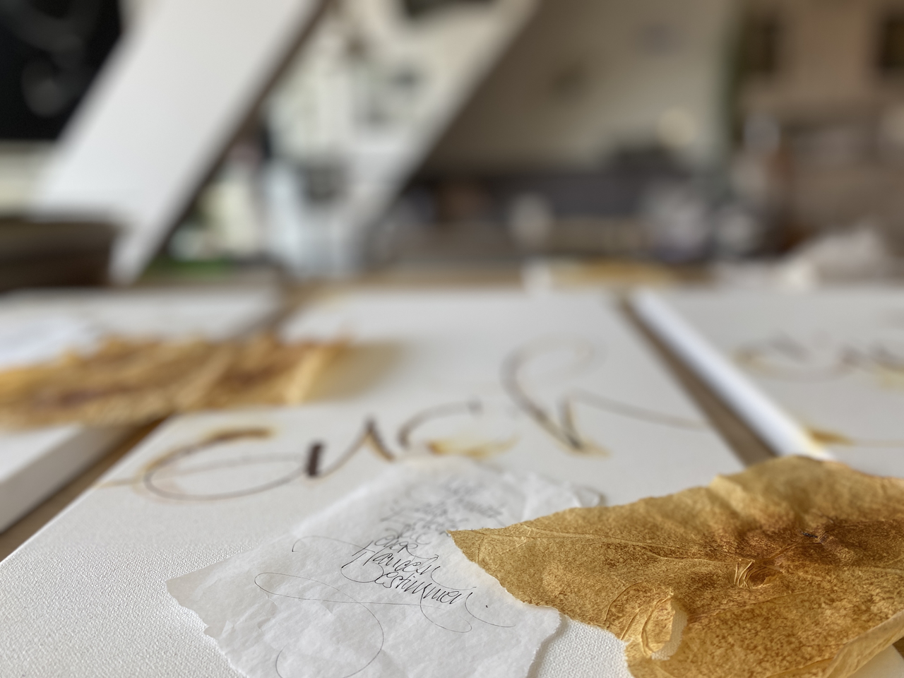 kalligrafische Auftragsarbeit