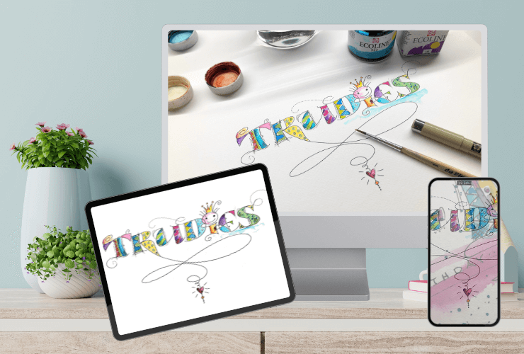 mockup Trudies Mockup Trudies-Kurs