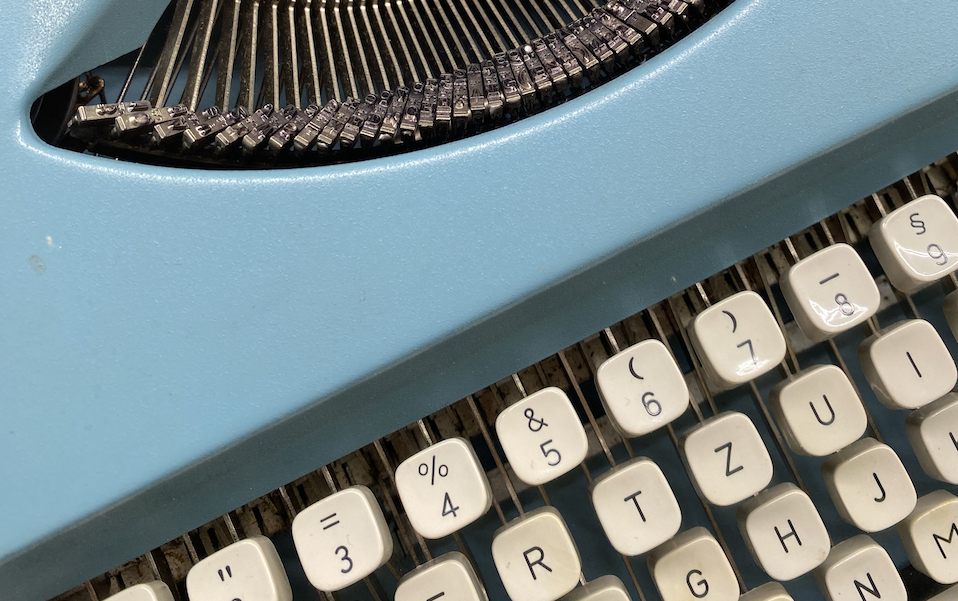 schreibmaschine Kopie